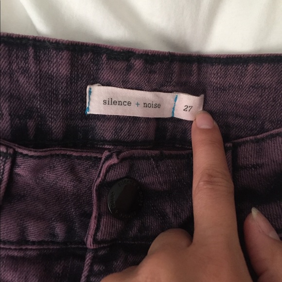 UO silence + noise high rise skinny jeans - Picture 2 of 3